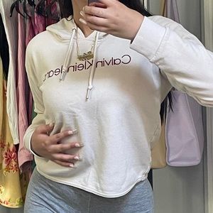 cream hoodie